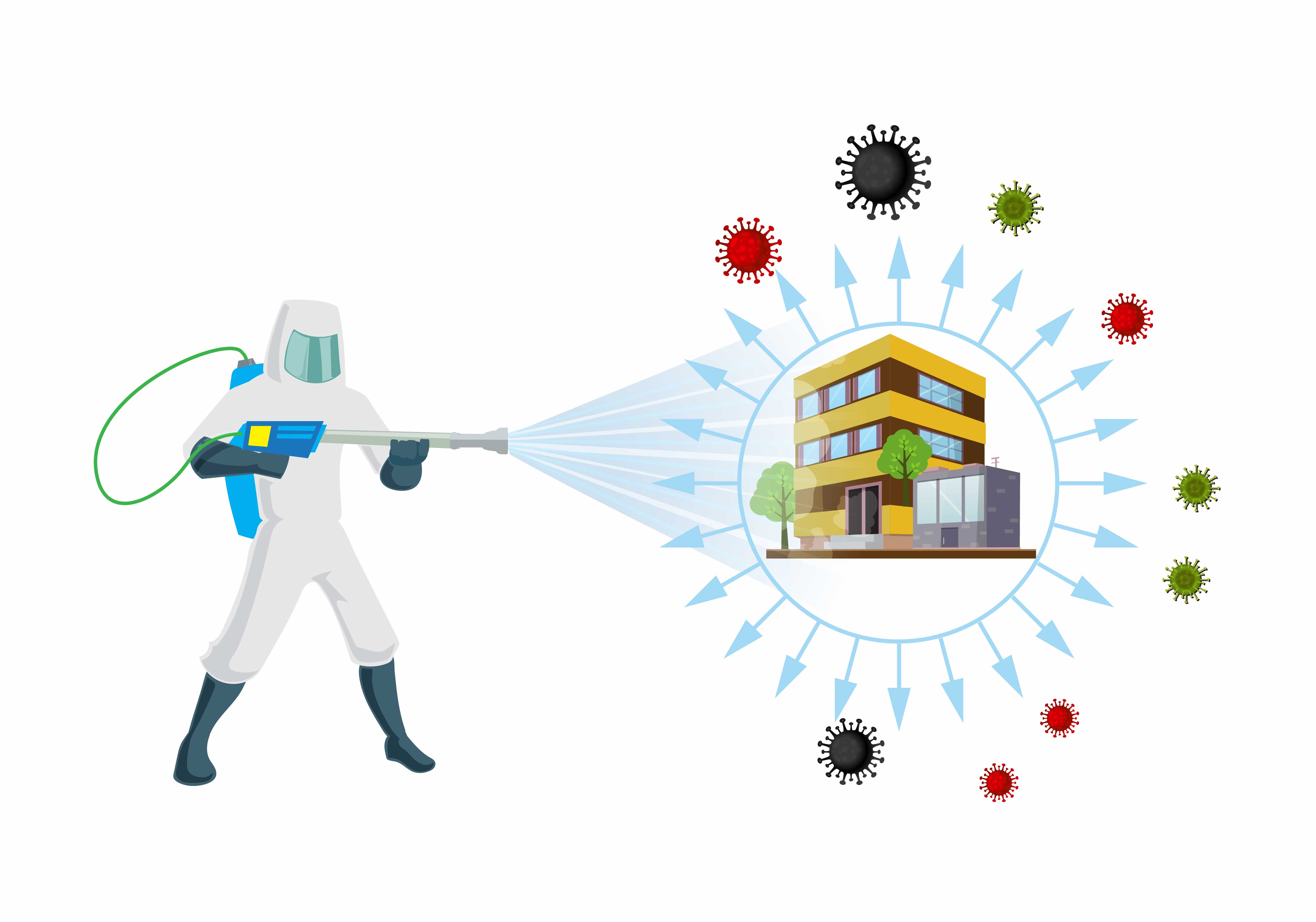 Home cleaning services with intense sanitization - Protect against all viruses effectively